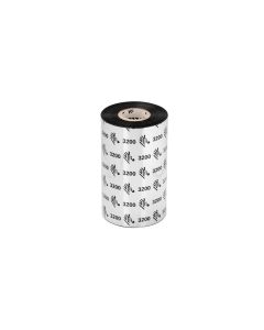 Zebra 3200 Wax/Resin thermal ribbon 300 m Zwart