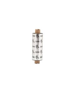Zebra 3200 Wax/Resin thermal ribbon 74 m Zwart