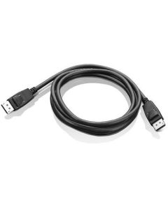 Lenovo DP-DP, 1.8m 1,8 m DisplayPort Zwart