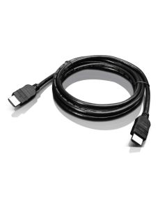 Lenovo 2.0m HDMI HDMI kabel 2 m HDMI Type A (Standaard) Zwart