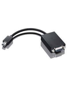 Lenovo 0A36536 video kabel adapter VGA (D-Sub) Mini DisplayPort Zwart