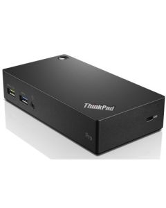 Lenovo ThinkPad USB 3.0 Pro Dock EU Bedraad USB 3.2 Gen 1 (3.1 Gen 1) Type-A Zwart