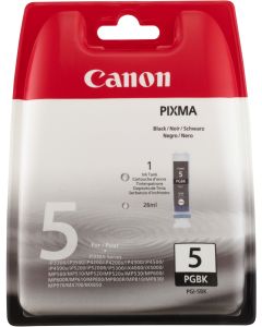 Canon PGI-5BK inktcartridge 1 stuk(s) Origineel Normaal rendement Zwart