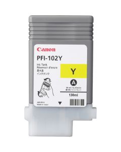 Canon PFI-102Y inktcartridge Origineel Geel
