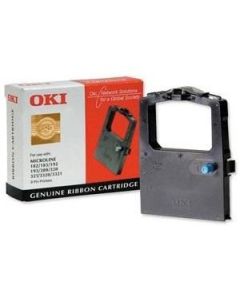 OKI Black Nylon Ribbon, 9pin 1000sh f 100-300
