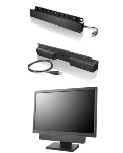 Lenovo USB Soundbar Zwart 2.0 kanalen 2,5 W