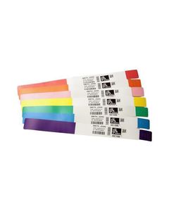 Zebra Z-Band UltraSoft Rood, Wit Ziekenhuisarmband