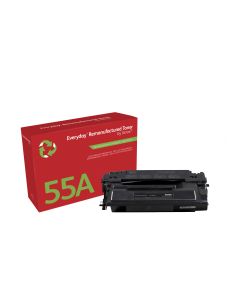 EverydayTM Mono Remanufactured Toner van Xerox compatible met HP 55A (CE255A), Standaard capaciteit