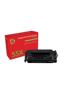 EverydayTM Mono Remanufactured Toner van Xerox compatible met HP 55X (CE255X), Hoge capaciteit