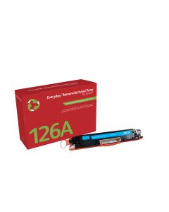 EverydayTM Cyaan Remanufactured Toner van Xerox compatible met HP 126A (CE311A), Standaard capaciteit