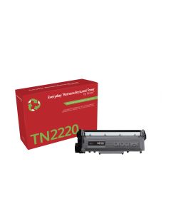 EverydayTM Mono Remanufactured Toner van Xerox compatible met Brother (TN2220), Hoge capaciteit
