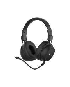 Sandberg 126-36 hoofdtelefoon/headset Draadloos Hoofdband Gamen USB Type-C Bluetooth Zwart