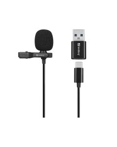 Sandberg Streamer USB Clip Microphone