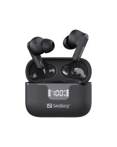 Sandberg 126-52 hoofdtelefoon/headset True Wireless Stereo (TWS) In-ear Muziek/Voor elke dag Bluetooth Zwart
