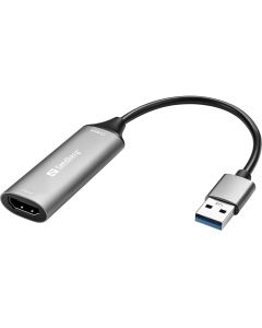 Sandberg 134-19 USB grafische adapter Grijs