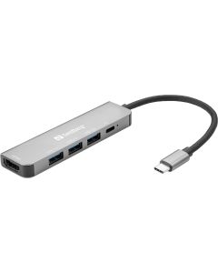 Sandberg USB-C Dock HDMI+3xUSB+PD 100W