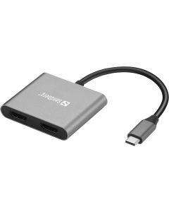 Sandberg 136-44 USB grafische adapter Grijs