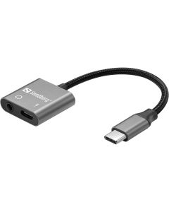 Sandberg 136-67 audio-omzetter Grijs