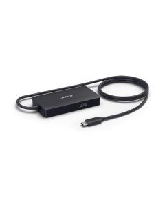 Jabra 14207-58 laptop dock & poortreplicator USB 3.2 Gen 1 (3.1 Gen 1) Type-C Zwart
