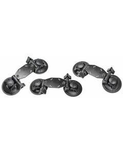Brodit Dual Suction Cup Mount with AMPS-plate