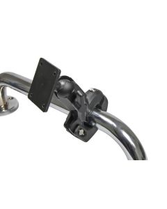 Brodit Pipe Mount with mounting plate, 50 x 42 mm