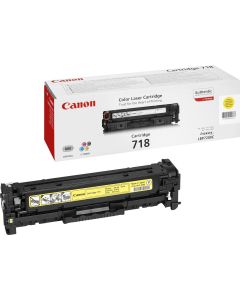 Canon CRG-718 Y tonercartridge 1 stuk(s) Origineel Geel