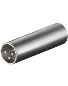 Microconnect 27460 tussenstuk voor kabels XLR Grijs