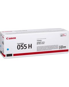 Canon 055H tonercartridge 1 stuk(s) Origineel Cyaan