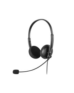 Sandberg 325-41 hoofdtelefoon/headset Bedraad Hoofdband Kantoor/callcenter Zwart