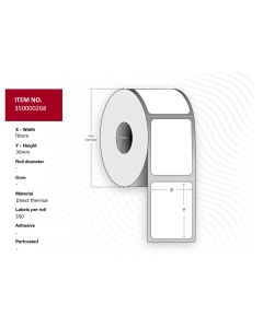 Capture 35000268 printeretiket Wit