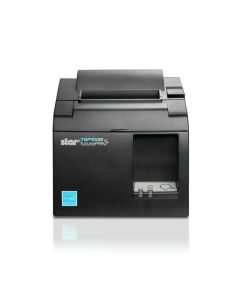 Star Micronics Star TSP143IIIU Thermal futurePRNT USB Receipt Printer, 80mm Wide Paper, 250mm/sec, 24VDC internal Power Supply, Autocutter, USB Interface with direct iPad / iPhone charging and data transfer, Grey EU & UK Version
