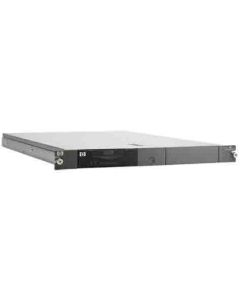 Hewlett Packard Enterprise Rackmount chassis - 1U form factor with interfaces for USB, SAS, and SCSI (LVD/SE) - Supports up to two half-height drives