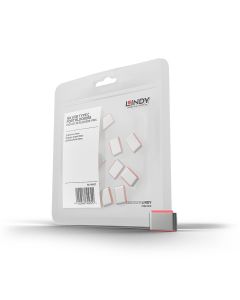Lindy 40437 poortblokker USB Type-C Roze 10 stuk(s)