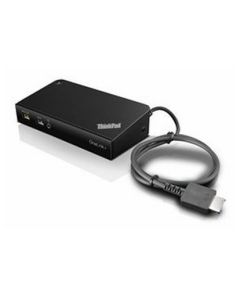 Lenovo 40A40090EU laptop dock & poortreplicator Bedraad USB 3.2 Gen 1 (3.1 Gen 1) Type-A Zwart