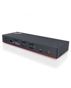 Lenovo 40AC0135EU laptop dock & poortreplicator Bedraad Thunderbolt 3 Zwart