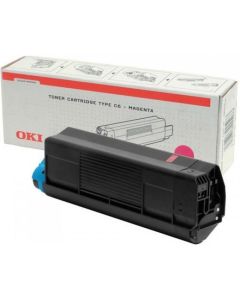 OKI Magenta Toner Cartridge, 5k