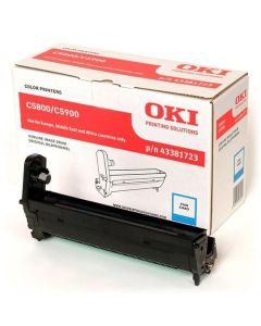 OKI Cyan Image Drum for C5800/C5900