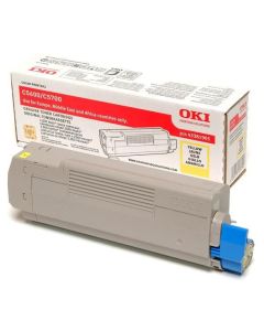 OKI Yellow Toner Cartridge for C5600/C5700