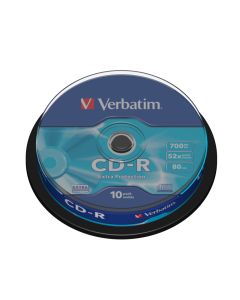 Verbatim CD-R Extra Protection 700 MB 52x 10 stuk(s)