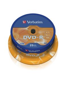 Verbatim 43667 4,7 GB DVD-R 25 stuk(s)