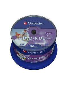 Verbatim 43703 lege dvd 8,5 GB DVD-R 50 stuk(s)