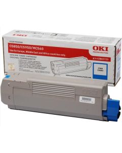 OKI Cyan toner for C5850/5950