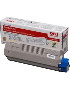 OKI Yellow toner for C5650/C5750, 2k