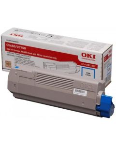 OKI Cyan toner, 2000 pages