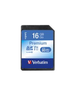 Verbatim Premium 16 GB SDHC Klasse 10