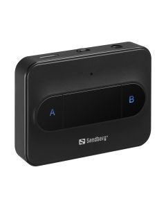 Sandberg 450-13 draadloze audiozender 3,5 mm 10 m Zwart