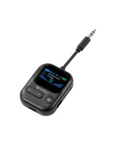 Sandberg 450-14 draadloze audiozender 3,5 mm 10 m Zwart Ingebouwd display