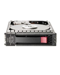 Hewlett Packard Enterprise 750GB hot-swap Serial ATA (SATA) hard drive - 7,200 RPM, 3Gbps transfer rate with Native Command Queuing (NCQ), 3.5-inch large form factor (LFF)