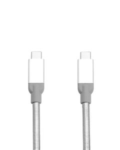 Verbatim Roestvrij stalen sync- & oplaadkabel USB-C naar USB-C USB 3.1 gen 2 30 cm