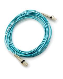 Hewlett Packard Enterprise Cable - LC/LC fiber channel, 5 meters (16.4 feet) long, multi-mode